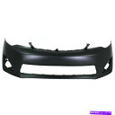 エンジンカバー トヨタカムリバンパーカバー2012 2013 2014フロントプライミングキャパ For Toyota Camry Bumper Cover 2...