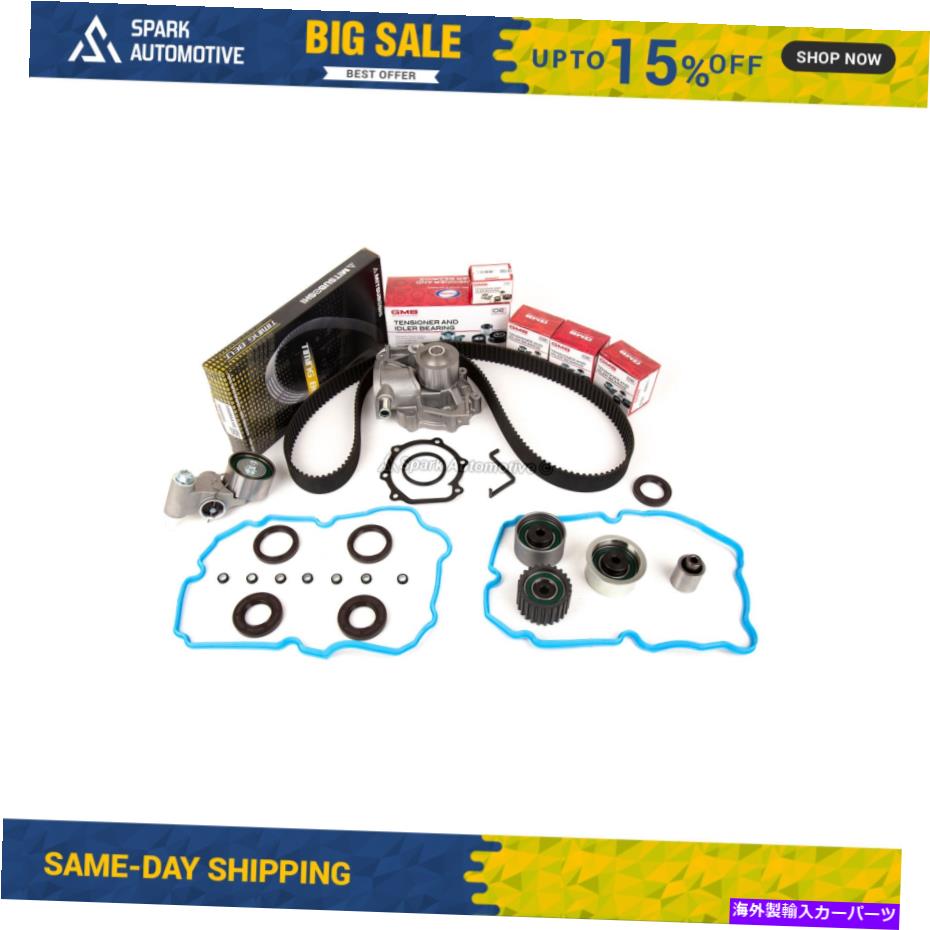 エンジンカバー タイミングベルトキットアイシンウォーターポンプバルブカバーガスケットフィットスバルDOHC EJ255 EJ257 Timing Belt Kit AISIN Water Pump Valve Cover Gasket Fit Subaru DOHC EJ255 EJ257