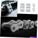 エンジンカバー ジープラングラーJL 18-2020シルバーエンジンフードキャッチラッチロックバックルカバー For Jeep Wrangler JL 18-2...