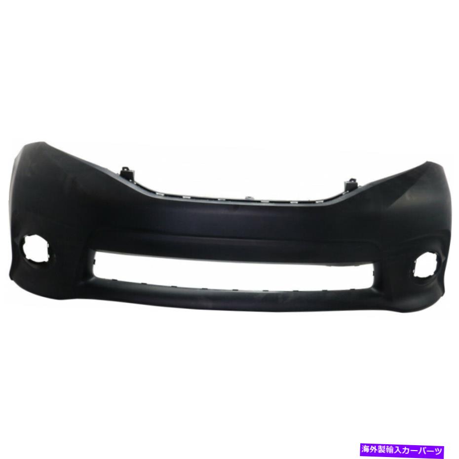 エンジンカバー トヨタシエナバンパーカバー2011 12 13 14 15 16 2017フロントプライミング| SEモデル For Toyota Sienna Bumper Cover 2011 12 13 14 15 16 2017 Front Primed | SE Model