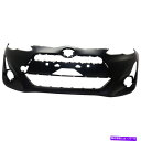 エンジンカバー トヨタプリウスCバンパーカバー2015 2016 FRONT |プライミング-CAPA TO1000413 For Toyota Prius C...
