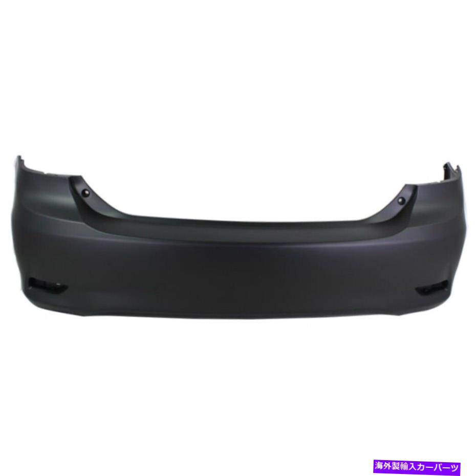 エンジンカバー トヨタカローラリアバンパーカバー2011-2013プライムプラスチックTO1100294 For Toyota Corolla Rear Bumper Cover 2011-2013 Primed Plastic TO1100294