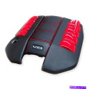 エンジンカバー エンジンカバーブラックレッドfor VE VF Calais Calais v SS SSV V8 LS2 LS3 6.2L Engine Co...