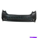 エンジンカバー パークアシストセンサーホールでプライミングされた15-17ソナタリアバンパーカバーのCAPA CAPA For 15-17 Sonata Rear Bumper Cover Primed with Park Assist Sensor Holes(2)