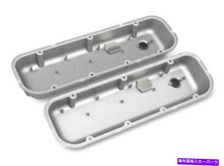エンジンカバー BBCホリーバルブカバー、フィン、非エミス、 BBC HOLLEY VALVE COVERS,FINNED,NON-EMIS,