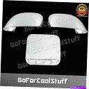 クロームカバー 2005 06 07 08 09 2010 for Chrysler 300Cミラー+ガソリンタンク燃料キャップDr Chromeカバー 200...