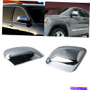 クロームカバー 82212218 Jeep Grand Cherokee 2011-2018用のドアミラークロムカバーケースセット Door Mirror Chrome Cover Case Set For 82212218 Jeep Grand Cherokee 2011-2018
