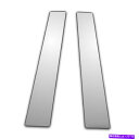 クロームカバー 2010-2021 Chevy Camaroの2PC Chrome Pillar Postカバー 2Pc Chrome Pillar Post Covers for 2010-2021 Chevy Camaro(2)