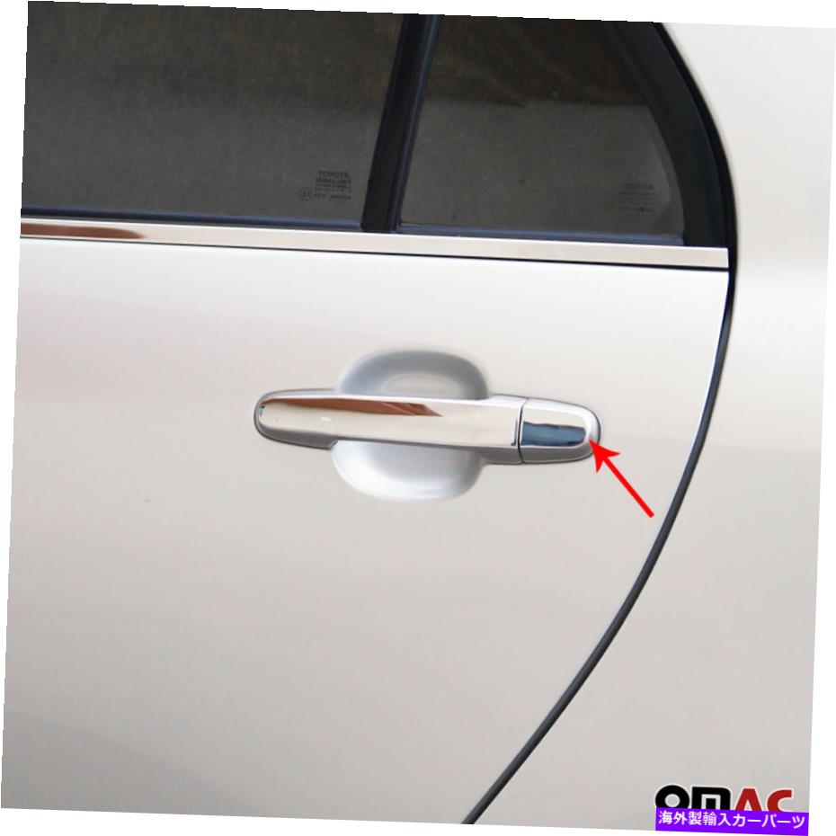 クロームカバー レクサスGS 2006-2011クロムドアハンドルカバーステンレス鋼8 PCS For Lexus GS 2006-2011 Chrome Door Handle Cover Stainless Steel 8 Pcs