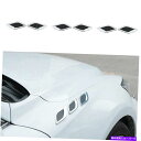 クロームカバー クロムサイドベントフェンダーフランクカバートリムフィット6pcs for lexus is300 350 2014-2019 Chrome Si...