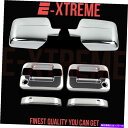 N[Jo[ Ford 04-08 F-150 XLT/FX4 2DRSnhW/PSKH+2PC~[NJo[ FOR FORD 04-08 F-150 XLT/FX4 2DRS HANDLE W/PSKH+2PC MIRROR CHROME COVERS