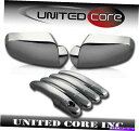 クロームカバー 10-17 GMC地形クロムミラーカバークロム4ドアハンドルカバー 10-17 GMC Terrain Chrome Mirror Cover ...
