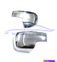 クロームカバー ISUZU D-MAX DMAX MU-X 2WD 2021 2022のインジケータなしのクロムミラーカバー CHROME MIRROR COVER WITHOUT INDICATOR FOR ISUZU D-MAX DMAX MU-X 2WD 2021 2022