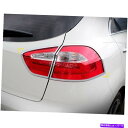クロームカバー K-585カーリオ/プライド5DRハッチバック2012+のカークロムテールランプカバー K-585 Car Chrome Tail Lamp Cover for KIA RIO/Pride 5DR Hatchback 2012+