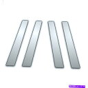 クロームカバー 99-04 Chrysler 300mの4PC Chrome Pillarサイドカバー 4Pc Chrome Pillar Side Cover...