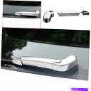 クロームカバー ジャガーFペース2021-2022 ABSクロームリアウィンドウレインワイパーカバートリム3PCS For Jaguar F-PACE 2021-2022 ABS Chrome Rear Window Rain Wiper Cover Trim 3PCS(2)