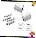 クロームカバー 2015-2020 Ford F-150 Chrome Mirror+ハンドル+ボウルカバーオーバーレイコンボセットトリム Fits 2015-2020 Ford F-150 Chrome Mirror+Handle+Bowl Cover Overlay Combo Set Trim(2)