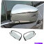 ५С ХΥȥХå2021-2022२ƥꥢꥢӥ塼ߥ顼Сȥ2PCS For Subaru Outback 2021-2022 Chrome Exterior Rear View Mirror Cover Trim 2PCS