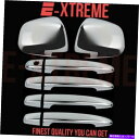 クロームカバー トヨタ05-10の場合、PSKH+2PCミラークロムカバーなしのタコマ4DR FOR TOYOTA 05-10 TACOMA 4DRS WITHOUT PSKH+2PC MIRROR CHROME COVERS