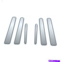 クロームカバー 2006-2011レクサスGS 300/430の6PCクロムピラーサイドカバー 6Pc Chrome Pillar Side Covers fo...