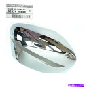 クロームカバー LHミラーサイドカバー信号日産NP300 D23 2015の本物のクロム16 18 LH Mirror Side Cover Signal Ge...