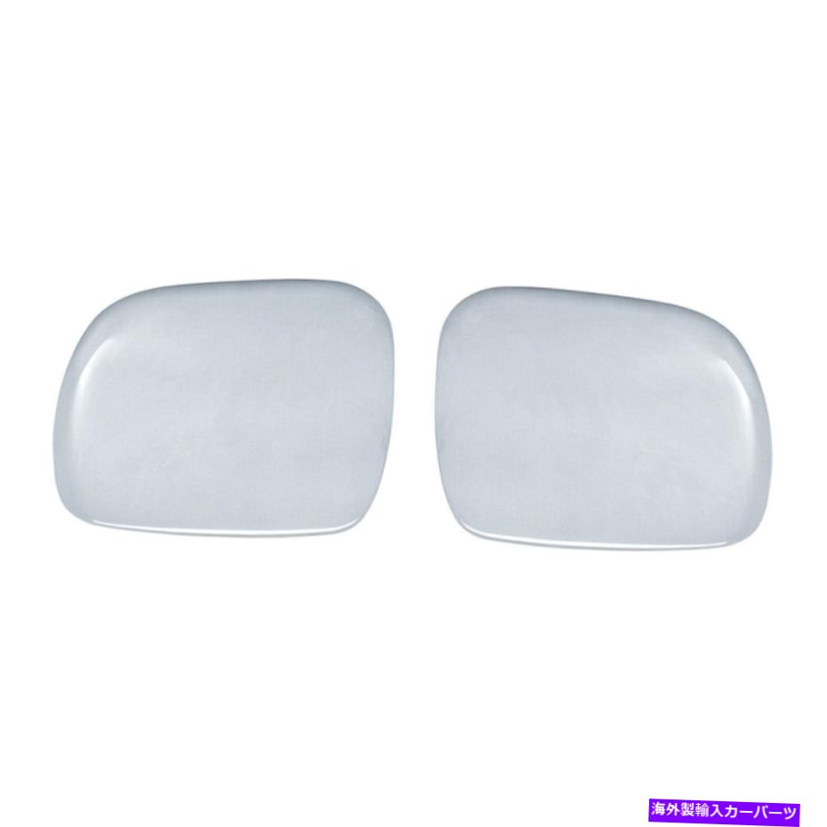 クロームカバー 1999年から2007年のFord Superdutyのクロムサイドミラーカバー（信号の切り抜きなし） Chrome Side Mirror Covers(Without Signal Cutout) for 1999-2007 Ford SuperDuty(2)