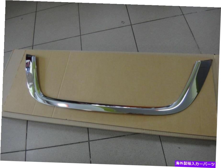 クロームカバー 新しいIsuzu MU-X 2014 SUV Chromeライセンスフレームカバートリムアクセサリーパーツ用 FOR NEW ISUZU MU-X 2014 SUV CHROME LICENSE FRAME COVER TRIM ACCESSORIES PARTS