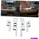 クロームカバー シボレーシルバラードのウィンドウリフトパネルトリムカバー14-17クロムアクセサリー Window Lift Panel Trim Cover For Chevrolet Silverado 14-17 Chrome Accessories