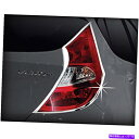 クロームカバー 2011年のクロムリアライトランプカバー2013ヒュンダイアクセント5Dソラリスハッチバック Chrome Rear Light Lamp Cover For 2011 2013 Hyundai Accent 5d Solaris Hatchback