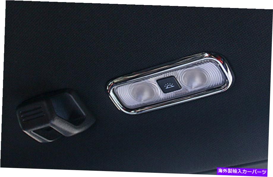 ५С 2015-2019եF-150ꥢ꡼ǥ󥰥饤ȥСȥ࿿3PCS For 2015-2019 Ford F-150 Chrome Rear Reading Light Cover Trim Brand New 3PCS