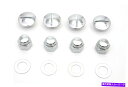 クロームカバー ロッカーアームスロット付きクロムカバープラグキットは、ハーレーダビッドソンに適合します Rocker Arm Slotted Chrome Cover Plug Kit fits Harley-Davidson(2)