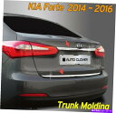 クロームカバー リアトランクカバークロムシルバーガーニッシュトリム2P EMS C756 for Kia Cerato 2014?2018 Rear Trunk Cover Chrome Silver Garnish Trim 2P Ems C756 for KIA Cerato 2014~2018