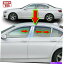 ५С BMW 5꡼Υԥ顼ȥ11-174DRF10 6PCåȥɥСݥ Chrome Pillar Trim for BMW 5-Series 11-17 (4dr) F10 6pc Set Door Cover Post