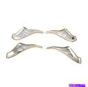 クロームカバー トヨタFJクルーザー07-2021クロムABSリアランプシェードカバートリム4PCS Fit For Toyota FJ Cruiser 07-2021 chrome ABS Rear lamp shade cover trim 4pcs(2)
