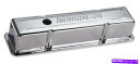 クロームカバー モロソクロムB/EバルブカバーSBC背が高いW/Oバッフル68102 MOROSO Chrome B/E Valve Covers SBC Tall w/o Baffle 68102(2)