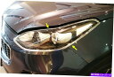 クロームカバー ヘッドランプモールディングクロムガーニッシュカバー4PシルバーD831 for Kia Sportage 2017?2022 Head Lamp Molding Chrome Garnish Cover 4P Silver D831 for KIA Sportage 2017~2022(2)