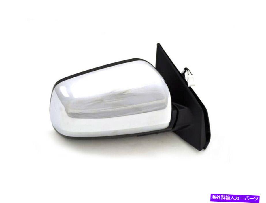クロームカバー 三菱ランサーエボリューション08 09クロムカバーミラーRHで非加熱 Mitsubishi Lancer Evolution 08 09 Power Non Heated With Chrome Cover Mirror Rh