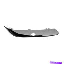 クロームカバー 交換用クロムフロントドライバーバンパーカバーモールディング付き洗濯機穴 Replacement Chrome Front Driver Bumper Cover Molding w/Head Light Washer Hole(2)