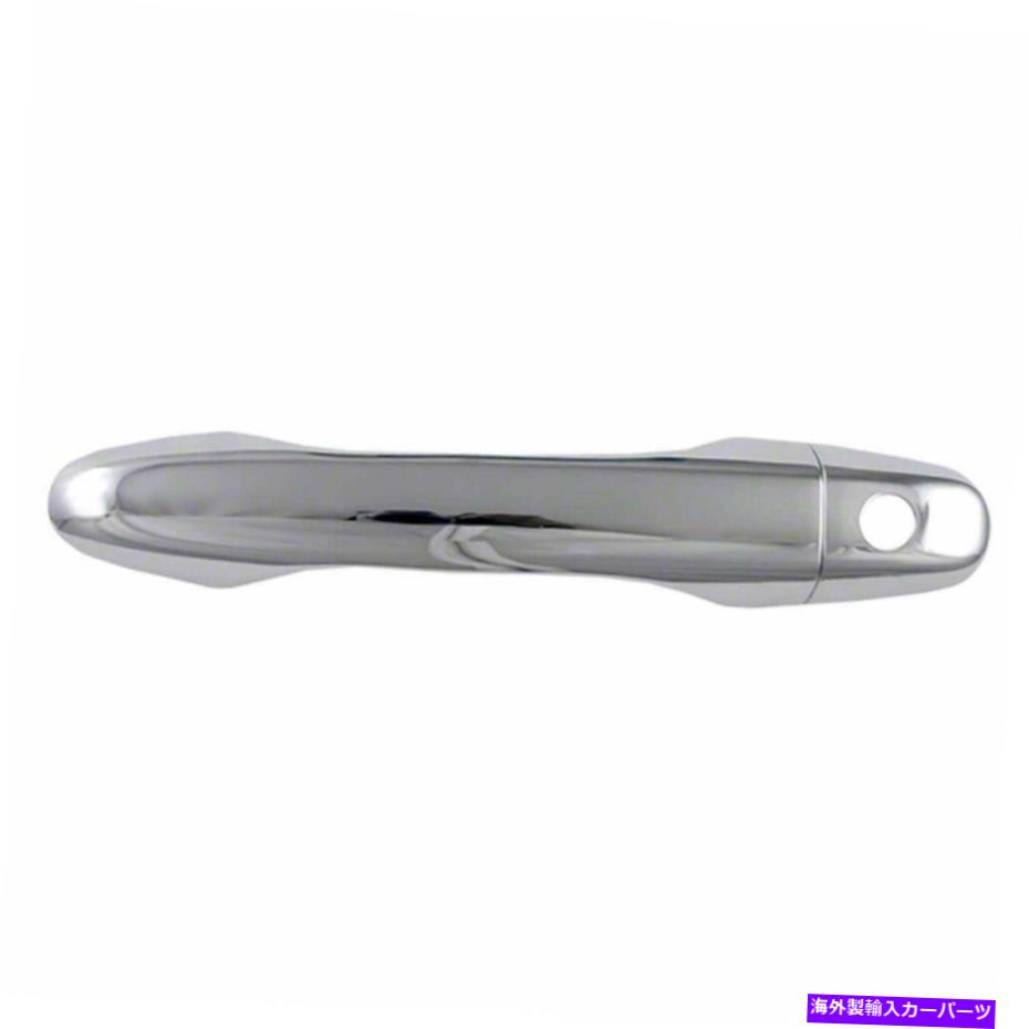 クロームカバー CCIエクステリアドアハンドルカバークロムメッキ腹筋ドアハンドルトリム4 dr CCI Exterior Door Handle Cover Chrome P..