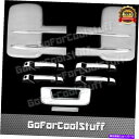クロームカバー 2007-13シボレーシルバラードミラー +4ドアハンドル +テールゲートw/o khクロムカバー For 2007-13 Chevy Silverado Mirror+4 Door Handle +Tailgate W/O Kh Chrome Cover(2)