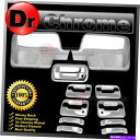 クロームカバー 04-08 Ford F150 Chrome Mirror+4ドアハンドル+キーパッドなし+キーホール+テールゲートカバーキット 04-08 Ford F150 Chrome Mirror+4 Door Handle+no keypad+keyhole+Tailgate Cover kit