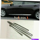 クロームカバー Lexus ES200/250/300H/350 2013-18 3D Chrome Side Door Body Moldingカバートリム用...