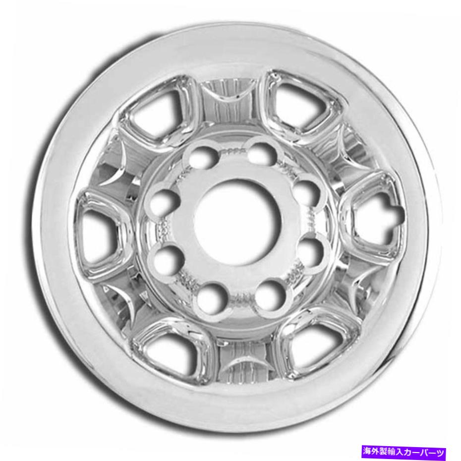 クロームカバー プレミアムFX Chrome 16インチホイールスキンカバー（4のセット）2008-2011 GMCユーコン Premium FX Chrome 16-inch Wheel Skin Covers (Set of 4) for 2008-2011 GMC Yukon