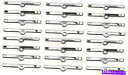 クロームカバー トランスダップ9641バルブカバーホールドダウンタブセット4 6パックのクロムセット Trans Dapt 9641 Valve Cover Hold Down Tab Set Chrome Set of 4 6 PACK