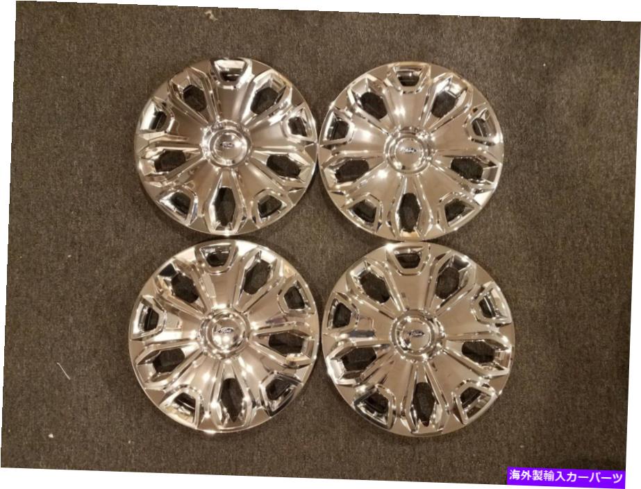 クロームカバー 新しいセット2015 16 17 18トランジット150 250 350ハブキャップ16 