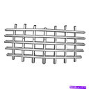 クロームカバー 2005-10クライスラー300のグリルオーバーレイフロントカバーインサートトリムのクロムスナップ CHROME Snap On Grille ...