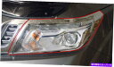 クロームカバー 日産フロンティアナバラNP300 2014-2017用ヘッドランプ&テールライトカバークロム HEAD LAMP & TAIL LIGHT CO...