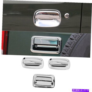 クロームカバー スズキJimny LHD 2019-2021サイドドアハンドルボウルカバートリムABS Chrome 6PCS For Suzuki Jimny LHD 2019-2021 Side Door Handle Bowl Cover Trim ABS Chrome 6PCS