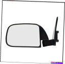 USミラー ドライバーサイドビューミラーマニュアルマウントフィット89-95トヨタピックアップ1309521 Driver Side View Mirror M...