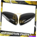 USミラー 18-20ホンダアコードカーボンファイバープリントトップハーフオーバーレイキャップのサイドミラーカバー Side Mirror Cover For ...
